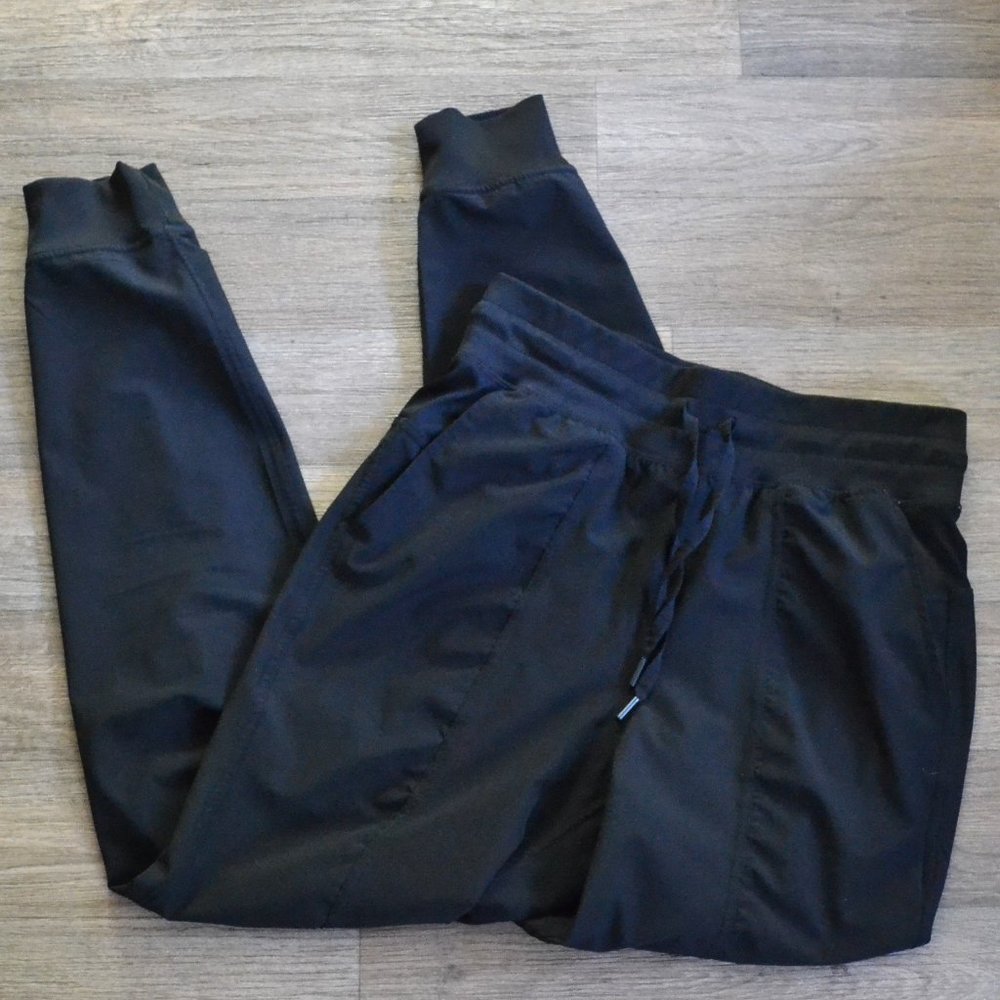 90 Degreees Black Track Jogger Pants Size Small